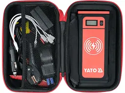Пускова-зарядна батарея Yato Li-Ion 16 Аг 400/800А живлення через USB вихід 9 В 2 А (YT-83085) - мініатюра 13
