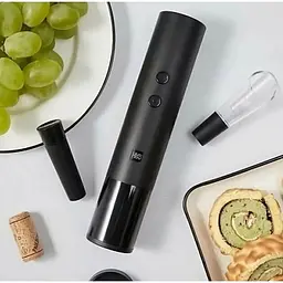 Набір для вина Huo Hou Electric Wine Opener Set (HU0240) чорний - мініатюра 6