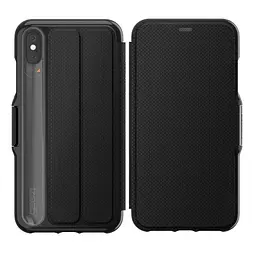 Протиударний чохол-книжка GEAR4 Oxford Folio для iPhone X/XS Black IC8OXDBLK - мініатюра 3