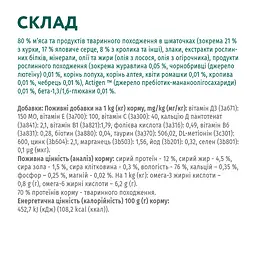 Набір вологого корму для котів Optimeal з кроликом у білому соусі, 340 г (4 паучі по 85 г) (B2720101) - мініатюра 7