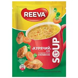 Суп Reeva 17г з локшиною Курячий пачка