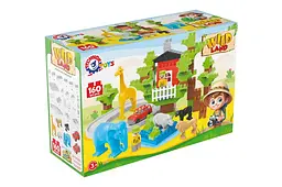 Конструктор блоковий 1119 "Wild Land" 160елм. в коробці ТЕХНОК