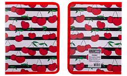 Папка на блискавці Buromax Cherry, В5, червоний (BM.3961-05) - мініатюра 3