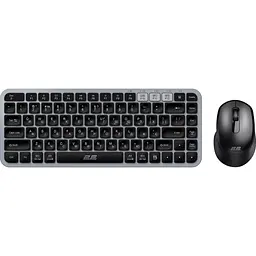 Комплект [клавіатура + миша] 2E MK430 Grey/Black [2E-MK430WBGR_UA] [140899]