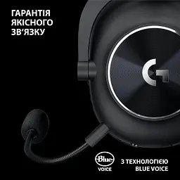 Ігрова гарнітура Logitech G Pro X 2 Lightspeed Wireless Black (981-001263) - мініатюра 6