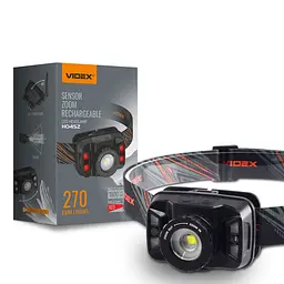 Налобний світлодіодний ліхтарик Videx VLF-H045Z, 270Lm 5000K (26570-000) - мініатюра 2