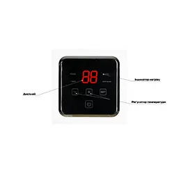 Водонагрівач Mixxus EWH-14080 CUBE WET(Н) 80 л, 2,0 кВт, "мокрий" ТЕН, горизонтальний, квадратний, білий (WH0615) - мініатюра 6