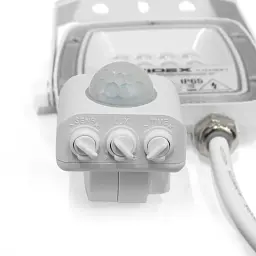 Прожектор Videx F5 10W 3000-5000-6500K с датчиком движения 230V White (VL-F5-010CW-S) - миниатюра 5