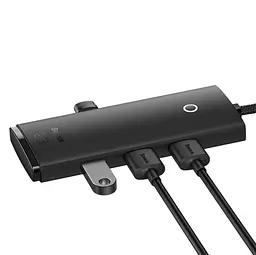 Хаб розгалужувач Baseus Lite Series 4 портовий Usb-C - 4 Usb-A 3.0 25 см (WKQX030301) - мініатюра 2