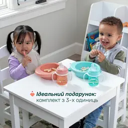 Набір дитячого посуду Chicco Set Prima Pappa 6м+ рожевий (16200.15) - мініатюра 5