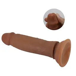 Фалоімітатор PRETTY LOVE QUENTIN 7.2(184mm) Sliding Skin Series TPR, Suction base Bendable PRETTY LOVE BW-008126LP 103598 - мініатюра 2