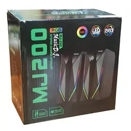Комп'ютерні колонки акустика 2.0 USB Music D9 MJ-200 з RGB-підсвіткою - мініатюра 6
