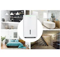 Осушувач з функцією очищення повітря Klarstein DryFy Connect 40л (10034434) білий - мініатюра 3
