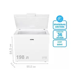 Морозильна камера PRIME Technics CS 20143E - мініатюра 3