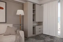 Шафа з полицями, дверцятами та шухлядами - мініатюра 2