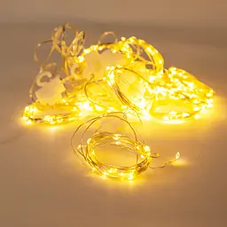 Гірлянда Chomik Штора" 150 LED теплий білий, 3x1,5 м, USB, з пультом, IP20, від мережі (5900779898479) - мініатюра 4