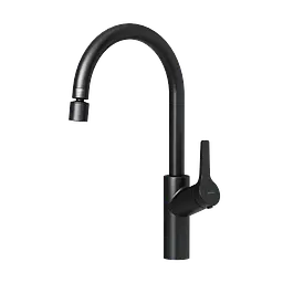 Змішувач для кухні Damixa Eclipse з дворежимним аератором black DX310722300 Чорний матовий