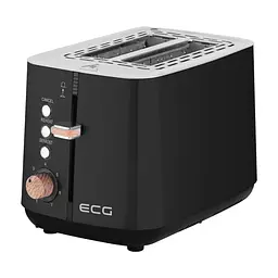 Тостер ECG ST 2768 Timber Black - мініатюра 4