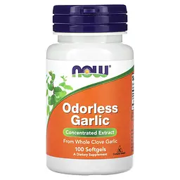Концентрований Екстракт Часнику Odorless Garlic - 100 софтгель