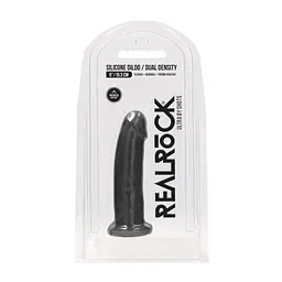 Фалоімітатор RealRock Ultra, 15 см (чорний) - мініатюра 6