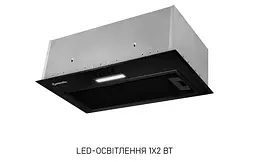 Витяжка Minola HBI 5614 BLF 1000 LED (повновбудована) - мініатюра 3