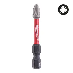 Біта SHOCKWAVE MILWAUKEE, PZ2, 50мм, (10 шт), пластикова коробка - мініатюра 3
