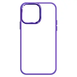 Чехол для Apple iPhone 14 Pro Max, Unit, фиолетовый, прозрачный противоударный чехол-накладка из TPU и поликарбоната (PC), с защитными бортиками, защита всего корпуса от ударов и царапин, ArmorStandart (ARM62485)