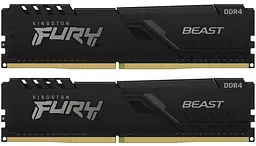 Модуль пам'яті DDR4 Kingston FURY Beast 2x16GB 3200MHz (KF432C16BBK2/32) [79096] - мініатюра 2
