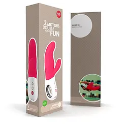 Вібратор кролик Fun Factory MISS BI, Рожевий - миниатюра 5
