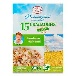 Пластівці Козуб Продукт Найніжніші Суміш 15 складових Premium 500 г