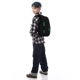 Рюкзак GoPack Education Teens 188M-4 чорний Чорний (GO26-188M-4) - мініатюра 16