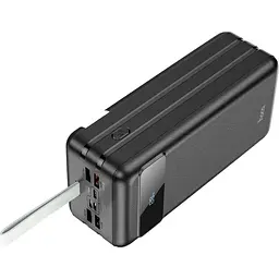 Зовнішній акумулятор Hoco J86B Electric 60000mAh 22.5W Black (771742) [101157] - мініатюра 3