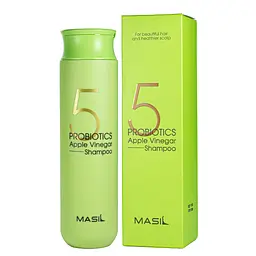 Шампунь для волосся Masil 5 Probiotics Apple Vinegar Shampoo з яблучним оцтом 300 мл