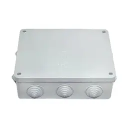 Коробка монтаж.КМ-236 IP 55 негор 850*С відкр.провод. з герм.ввод. 186х146х58,3 мм 
