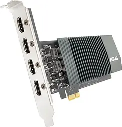 Відеокарта ASUS GT 710 2Gb (GT710-4H-SL-2GD5) (GDDR5, 64 bit, PCI-E 2.0 x16) Б/в - мініатюра 2