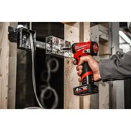 Шуруповерт ударний акумуляторний безщітковий 1/4'' HEX MILWAUKEE, M12 FID2-0, 170Нм (каркас) - мініатюра 6