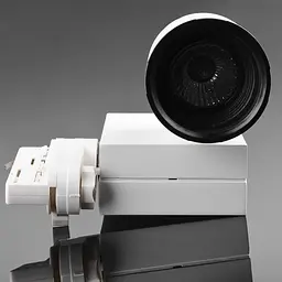 Світильник трековий поворотний під лампу KW-3/50W GU10 WH Brille L105-007 - мініатюра 7