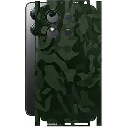 Захисна плівка StatusSKIN для Xiaomi Redmi Note 13 4G Корпус Вініл Камуфляж зелений