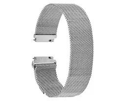 Міланський сітчастий ремінець Primo для годинника Samsung Sport Gear (SM-R600) Silver - мініатюра 2
