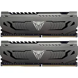 Модуль памяті DDR4 2x8GB/3600 Patriot Viper Steel Gray (PVS416G360C7K)