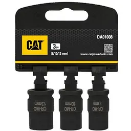 Комплект торцевих головок Cat 3 шт. (DA01008)
