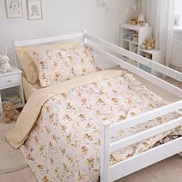 Комплект постільної білизни MirSon бязь Kids Time Soft Grace 2x143x210 см (2200012566923)