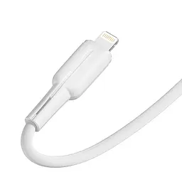 Кабель для зарядки и обмена данными USB Ridea RC-CO10 CommonPro 12W 5V/2.4A USB-Lightning 1 м Белый - миниатюра 4