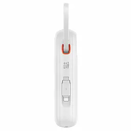 Повербанк Baseus QPow2 Dual-Cable 10000 mAh 22.5W (P10055001222-B1) White - мініатюра 4