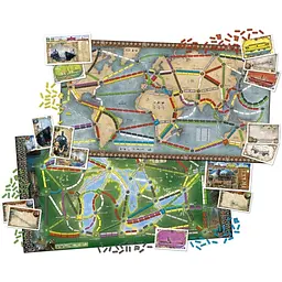 Настільна гра Lord of Boards Квиток на поїзд: Рейки та вітрила (Ticket to Ride: Rails & Sails) українська (LOB2333UA) - мініатюра 2