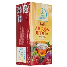 Чай Бескид Лісова ягода з Іван-чаєм 30 г (20 шт. х 1.5 г) (914638) - мініатюра 2