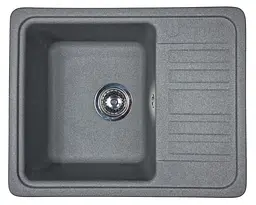 Кухонна мийка Adamant Small 570x455x180 сірий 447223, Сірий