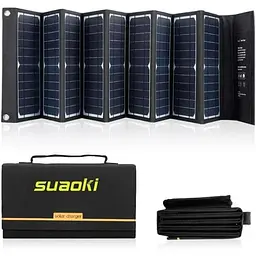 Портативний зарядний пристрій Suaoki сонячна панель Ansun 40w