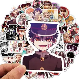 Стікерпак GeekLand Jibaku Shounen Hanako-kun 50 штук - мініатюра 2