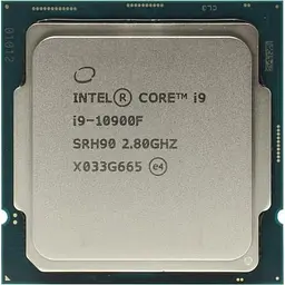 Процесор Intel Core i9 10900F (CM8070104282625) (Socket 1200, 20T, 5.2 ГГц, Tray) Б/в - мініатюра 2